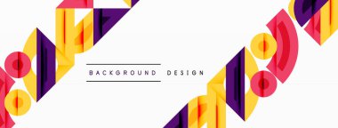 Dairesel ve yuvarlak elementlerin yer aldığı soyut geometrik arkaplan. Kalın kontrast, pürüzsüz gradyanlar, dinamik kompozisyon, fütüristik stil