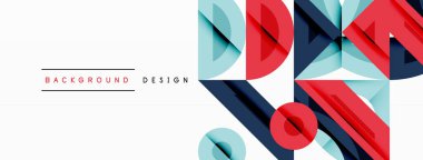 Soyut geometrik arkaplan şekilleri modern ve simetrik bir model oluşturur. Kalın kontrast, pürüzsüz gradyanlar, dinamik kompozisyon, fütüristik stil