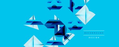 Çemberler soyut arkaplan çizgilerini kareler