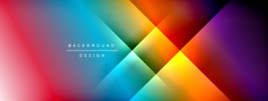 Gölge ve ışıktan oluşan çizgileri olan renkli bir eğim. Yaratıcı arkaplan