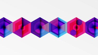 Altıgenler, elmas desenleri. Geometrik tekrarlayan altıgen arkaplan