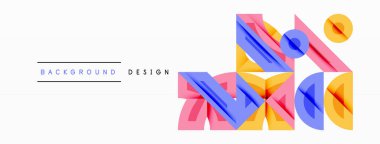 Soyut geometrik arkaplan şekilleri modern ve simetrik bir model oluşturur. Kalın kontrast, pürüzsüz gradyanlar, dinamik kompozisyon, fütüristik stil