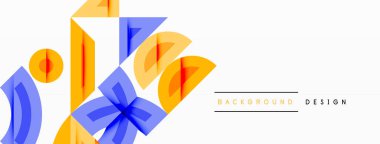 Soyut geometrik arkaplan şekilleri modern ve simetrik bir model oluşturur. Kalın kontrast, pürüzsüz gradyanlar, dinamik kompozisyon, fütüristik stil