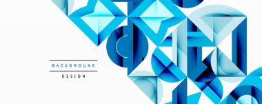 Çemberler soyut arkaplan çizgilerini kareler