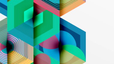 Altıgenler, elmas desenleri. Geometrik tekrarlayan altıgen arkaplan