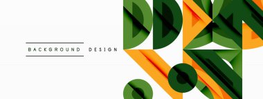 Soyut geometrik arkaplan şekilleri modern ve simetrik bir model oluşturur. Kalın kontrast, pürüzsüz gradyanlar, dinamik kompozisyon, fütüristik stil