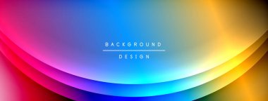 Gradient and shadow wave line geometric background. Vector Illustration For Wallpaper, Banner, Background, Card, Book Illustration, landing page clipart