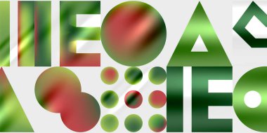 Basit şekiller - daireler, üçgenler, dikdörtgenler soyut arka plan. Duvar Kağıdı, Sancak, Arkaplan, Kart, Kitap İllüstrasyonu, İniş Sayfası