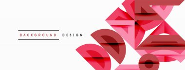 Dairesel ve yuvarlak elementlerin yer aldığı soyut geometrik arkaplan. Kalın kontrast, pürüzsüz gradyanlar, dinamik kompozisyon, fütüristik stil