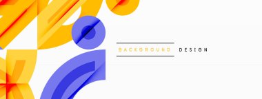 Soyut geometrik arkaplan şekilleri modern ve simetrik bir model oluşturur. Kalın kontrast, pürüzsüz gradyanlar, dinamik kompozisyon, fütüristik stil