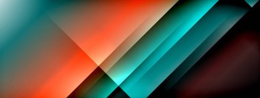 Işık gölge çizgileri dinamik eğimli arkaplan