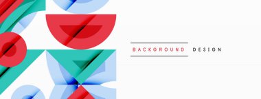 Soyut geometrik arkaplan şekilleri modern ve simetrik bir model oluşturur. Kalın kontrast, pürüzsüz gradyanlar, dinamik kompozisyon, fütüristik stil