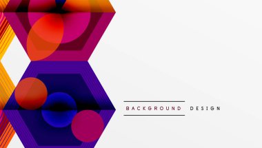 Altıgenler, elmas desenleri. Geometrik tekrarlayan altıgen arkaplan