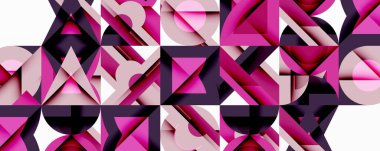 Çemberler soyut arkaplan çizgilerini kareler