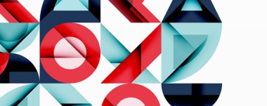 Çemberler soyut arkaplan çizgilerini kareler