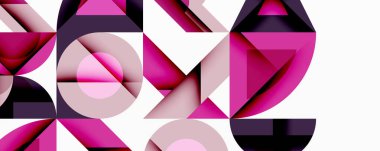 Çemberler soyut arkaplan çizgilerini kareler