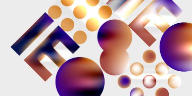 Çemberler ve üçgenler modern sanat. Duvar Kağıdı, Sancak, Arkaplan, Kart, Kitap İllüstrasyonu, İniş Sayfası