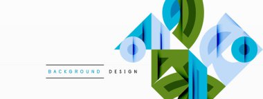 Dairesel ve yuvarlak elementlerin yer aldığı soyut geometrik arkaplan. Kalın kontrast, pürüzsüz gradyanlar, dinamik kompozisyon, fütüristik stil