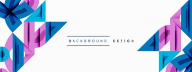 Dairesel ve yuvarlak elementlerin yer aldığı soyut geometrik arkaplan. Kalın kontrast, pürüzsüz gradyanlar, dinamik kompozisyon, fütüristik stil