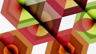 Altıgenler, elmas desenleri. Geometrik tekrarlayan altıgen arkaplan