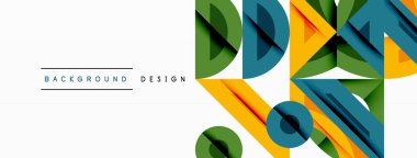 Soyut geometrik arkaplan şekilleri modern ve simetrik bir model oluşturur. Kalın kontrast, pürüzsüz gradyanlar, dinamik kompozisyon, fütüristik stil