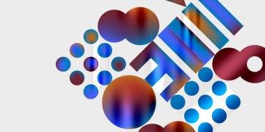 Çemberler ve üçgenler modern sanat. Duvar Kağıdı, Sancak, Arkaplan, Kart, Kitap İllüstrasyonu, İniş Sayfası