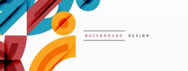 Soyut geometrik arkaplan şekilleri modern ve simetrik bir model oluşturur. Kalın kontrast, pürüzsüz gradyanlar, dinamik kompozisyon, fütüristik stil