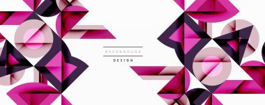 Çemberler soyut arkaplan çizgilerini kareler