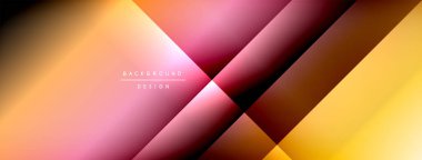 Gölge ve ışıktan oluşan çizgileri olan renkli bir eğim. Yaratıcı arkaplan