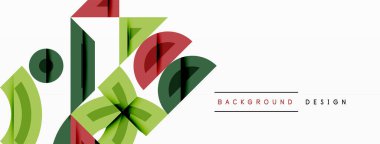 Soyut geometrik arkaplan şekilleri modern ve simetrik bir model oluşturur. Kalın kontrast, pürüzsüz gradyanlar, dinamik kompozisyon, fütüristik stil