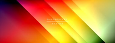 Gölge ve ışıktan oluşan çizgileri olan renkli bir eğim. Yaratıcı arkaplan