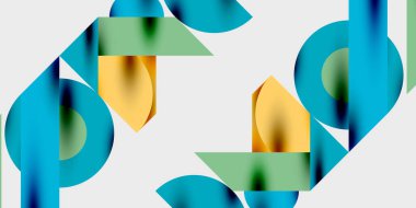 Hareketli soyut arka plan daireleri pürüzsüz gradyanlarla dinamik ve modern bir tasarım yaratıyor. Yaratıcı, teknolojik veya çağdaş temalı projeler için ideal