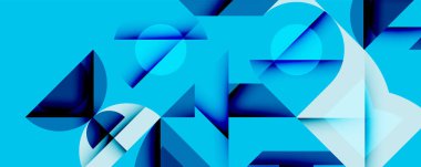 Çemberler soyut arkaplan çizgilerini kareler