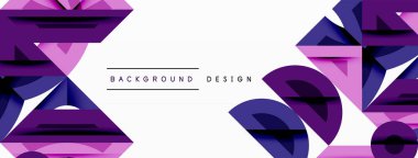 Soyut geometrik arkaplan şekilleri modern ve simetrik bir model oluşturur. Kalın kontrast, pürüzsüz gradyanlar, dinamik kompozisyon, fütüristik stil