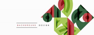 Dairesel ve yuvarlak elementlerin yer aldığı soyut geometrik arkaplan. Kalın kontrast, pürüzsüz gradyanlar, dinamik kompozisyon, fütüristik stil