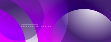 Üst üste binen dairesel şekillere sahip arka plan tasarımı, pürüzsüz gradyanlar ve yumuşak ışıklandırma efektleri, dinamik soyut bir kompozisyon oluşturur