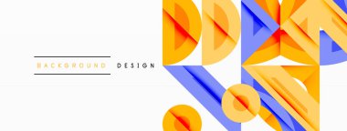 Soyut geometrik arkaplan şekilleri modern ve simetrik bir model oluşturur. Kalın kontrast, pürüzsüz gradyanlar, dinamik kompozisyon, fütüristik stil