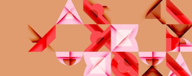 Çemberler soyut arkaplan çizgilerini kareler