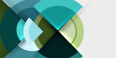 Çember ve yarım daire geometrik arka plan. Duvar Kağıdı, Sancak, Arkaplan, Kart, Kitap İllüstrasyonu, İniş Sayfası