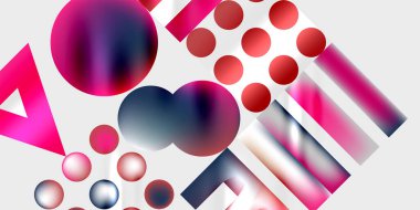 Çemberler ve üçgenler modern sanat. Duvar Kağıdı, Sancak, Arkaplan, Kart, Kitap İllüstrasyonu, İniş Sayfası