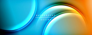 Parlak gökkuşağı stili renk eğrisi ve yuvarlak çizgi arkaplanı. Vector Illustration Duvar kağıdı, bayrak, illüstrasyon, iniş sayfası