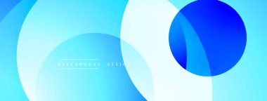 Üst üste binen dairesel şekillere sahip arka plan tasarımı, pürüzsüz gradyanlar ve yumuşak ışıklandırma efektleri, dinamik soyut bir kompozisyon oluşturur