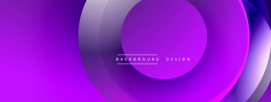 Üst üste binen dairesel şekillere sahip arka plan tasarımı, pürüzsüz gradyanlar ve yumuşak ışıklandırma efektleri, dinamik soyut bir kompozisyon oluşturur