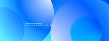 Üst üste binen dairesel şekillere sahip arka plan tasarımı, pürüzsüz gradyanlar ve yumuşak ışıklandırma efektleri, dinamik soyut bir kompozisyon oluşturur