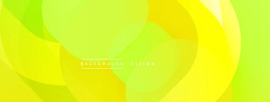 Çembersel soyut tasarım üst üste binen yarı saydam daireler ve yuvarlak şekiller, harmanlanan eğriler ve düzgün eğriler, derinlik, karşıtlık ve dinamik görsel efekt oluşturur.