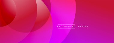 Katmanlı dairesel elementlerle soyut bileşim, eğimlerin ve yumuşak geçişlerin harmanlanması, derinlik, hareket ve görsel uyum hissi yaratır.