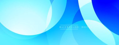 Üst üste binen dairesel şekillere sahip arka plan tasarımı, pürüzsüz gradyanlar ve yumuşak ışıklandırma efektleri, dinamik soyut bir kompozisyon oluşturur