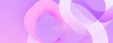 Çembersel soyut tasarım üst üste binen yarı saydam daireler ve yuvarlak şekiller, harmanlanan eğriler ve düzgün eğriler, derinlik, karşıtlık ve dinamik görsel efekt oluşturur.