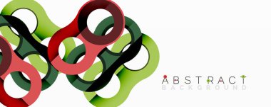 Birbirine dolanmış dairesel ve tübüler formlarla soyut bileşim eğimli, derinlikli ve keskin karşıtlıklara sahip akışkan bir yapı oluşturuyor.