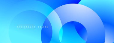 Üst üste binen dairesel şekillere sahip arka plan tasarımı, pürüzsüz gradyanlar ve yumuşak ışıklandırma efektleri, dinamik soyut bir kompozisyon oluşturur